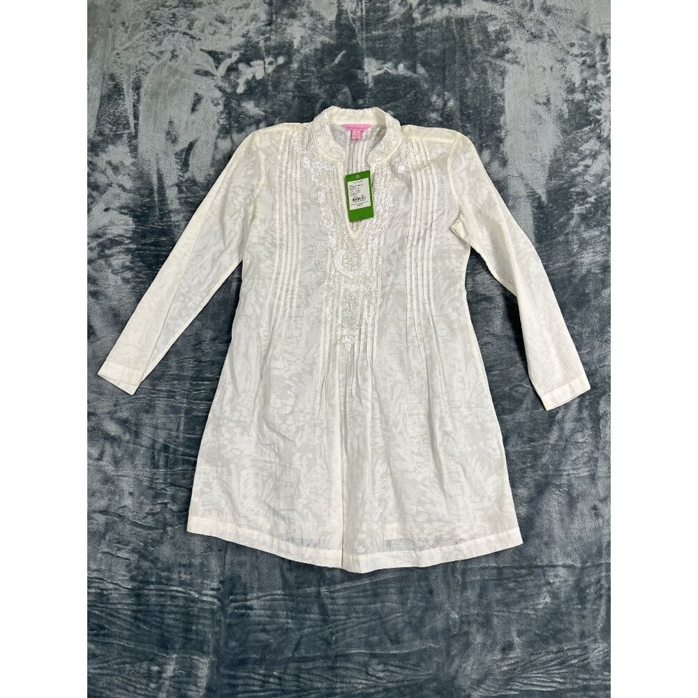 Lilly Pulitzer White Long Sleeve Dress